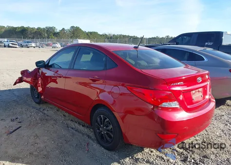 2017 Hyundai Accent Se z USA, uszkodzony, nr VIN KMHCT4AE3HU380800